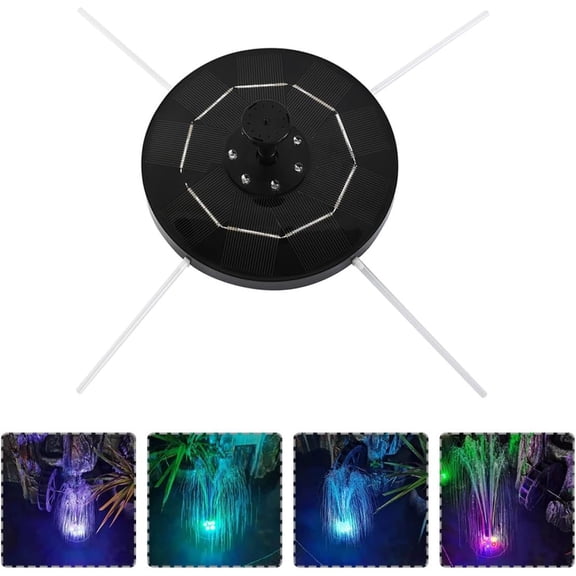 Solar Aerator Pump Courtyard Outdoor Fish Pond Circulation System Pool Pump Low Noise