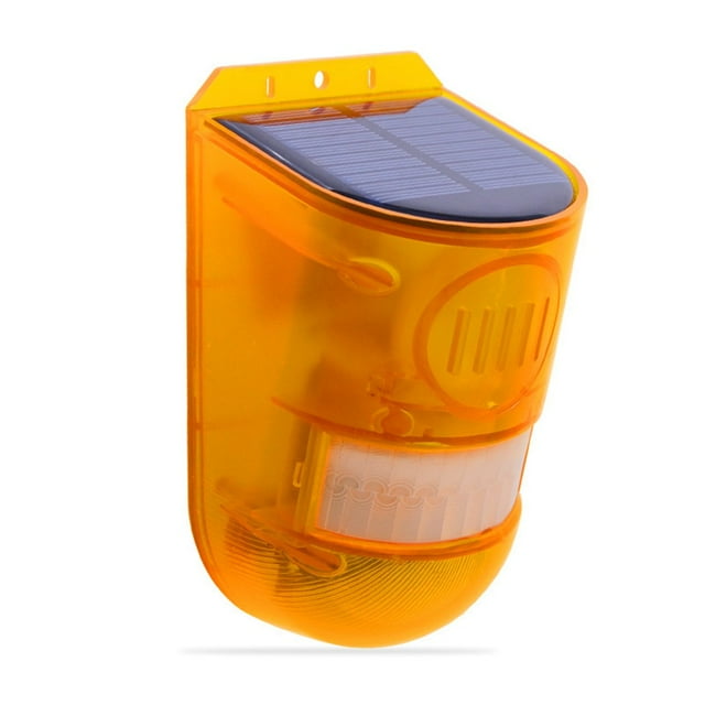 Solar Alarm Led Light Solar Strobe Light Wireless Motion Sensor