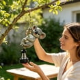 thumbnail image 1 of Solar Animal Garden Hanging Light Forest Animal Swing Lamp Ornament Outdoor with Koala Design Warm Glow Hanging Lantern Decor for Tree Branch Patio Yard Balcony Decoration, 1 of 4