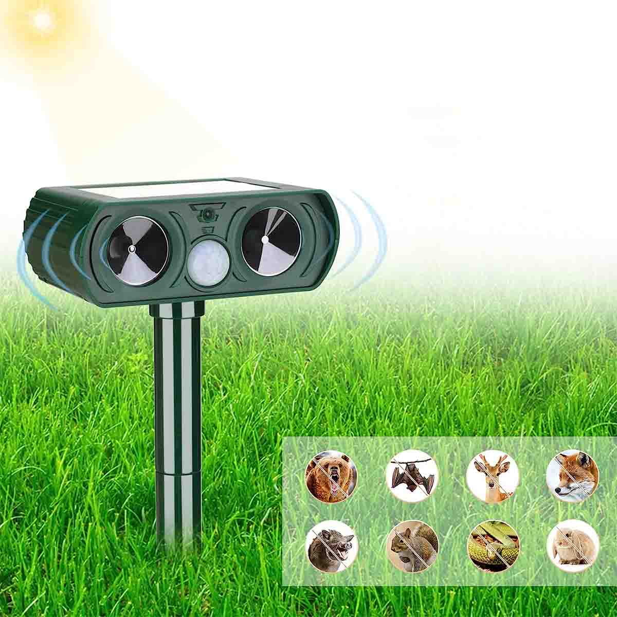 Solar Animal Pest Solar Motion Activated Cat Deterrent Cat Deterrent