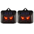 thumbnail image 1 of Solar Animal Repeller with Red LED Lights, Outdoor Night Guard, Animal Predator Repeller, for hicken Coop, Garden, Farm 2 PACK, 1 of 9