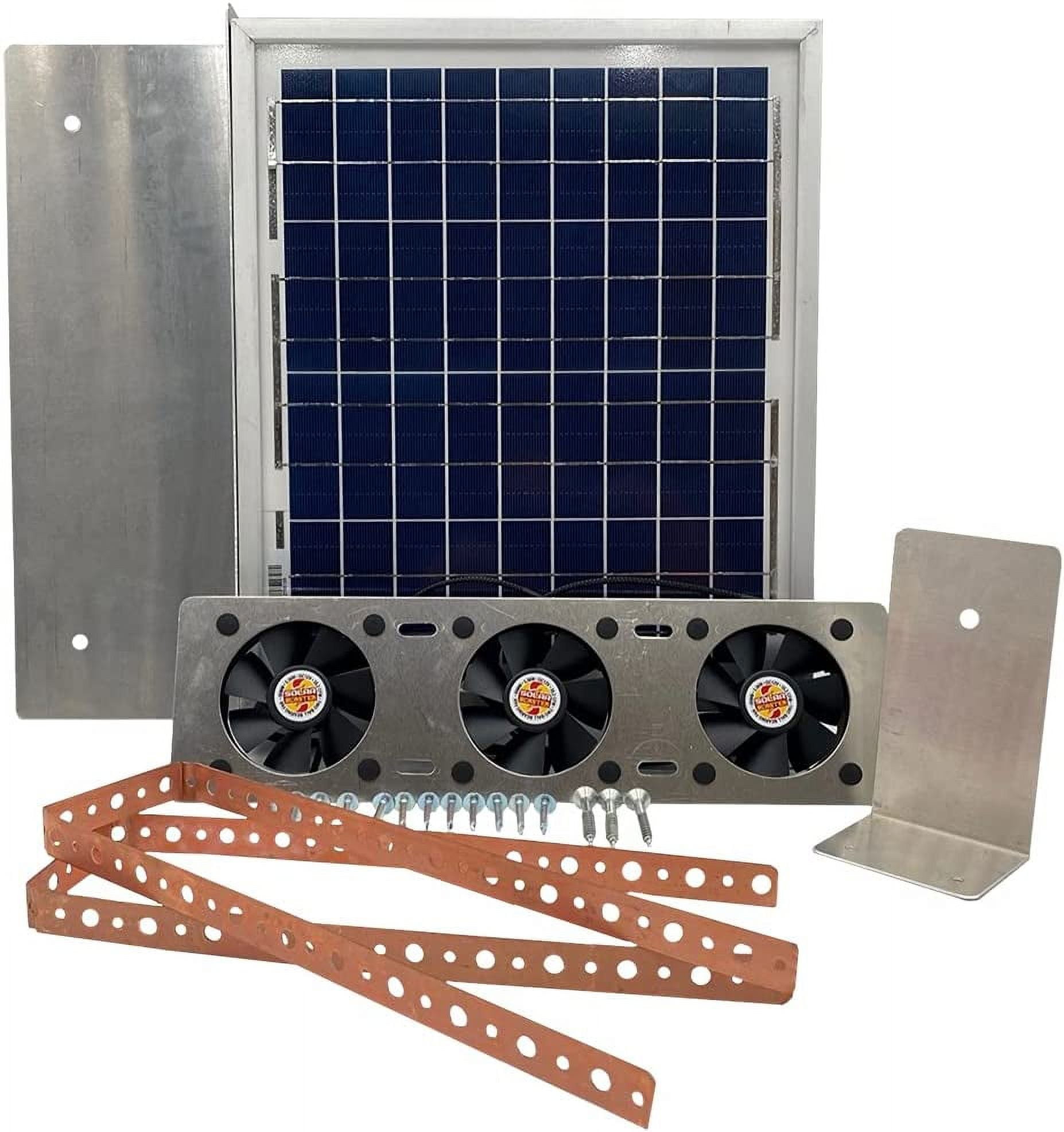 solar attic fan