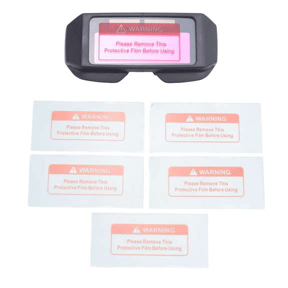 Solar Auto Darkening LCD Welding Helmet Glasses Mask Goggles Eyes Protector Welder Cap Goggles Machine Soldering Mask,1 * Glasses 5 * Change the lens,black