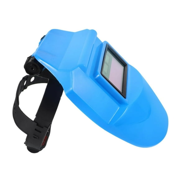 Solar Auto-darkening Welding Shield Mask Lightweight for Welding Workplaces High-temperature Resistant Face