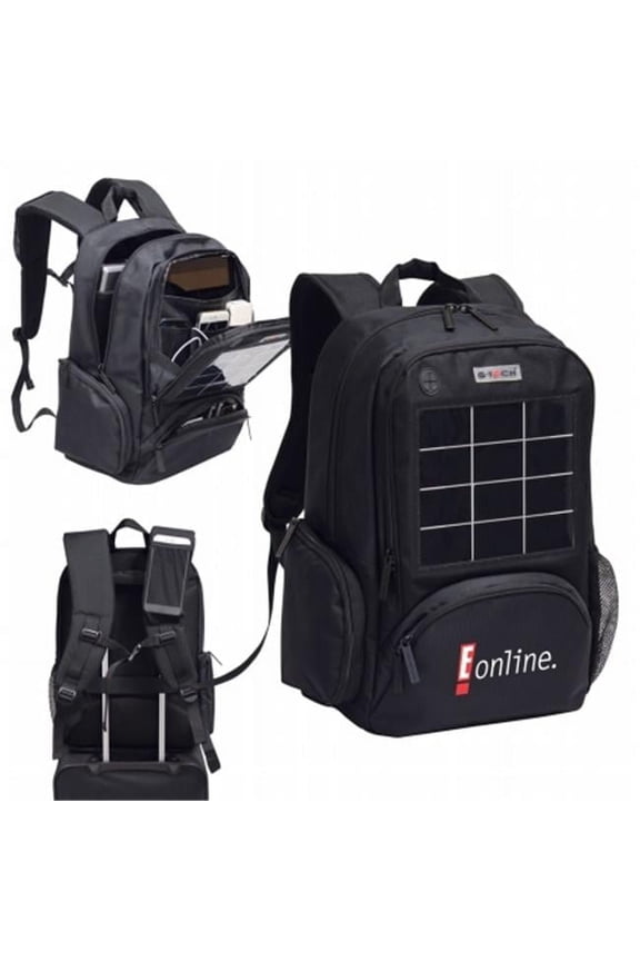 Solar Backpack - Black