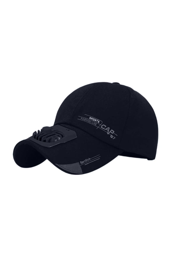 Solar Baseball Cap With Fan, Solar Powered Cooling Hat, Breathable Solar Fan Hat For Outdoor Hiking Running Travel Summer