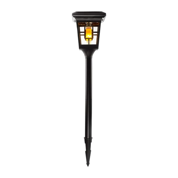 Solar Basics Multi-Purpose Solar Path Light with Flame Bulb - 1PK