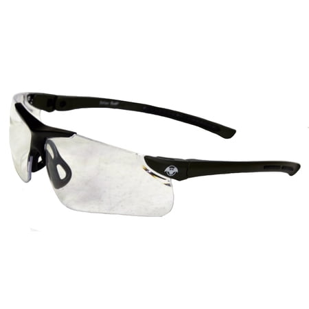 Solar Bat Eye Protection SBW127 Clear Shooting Safey Glasses