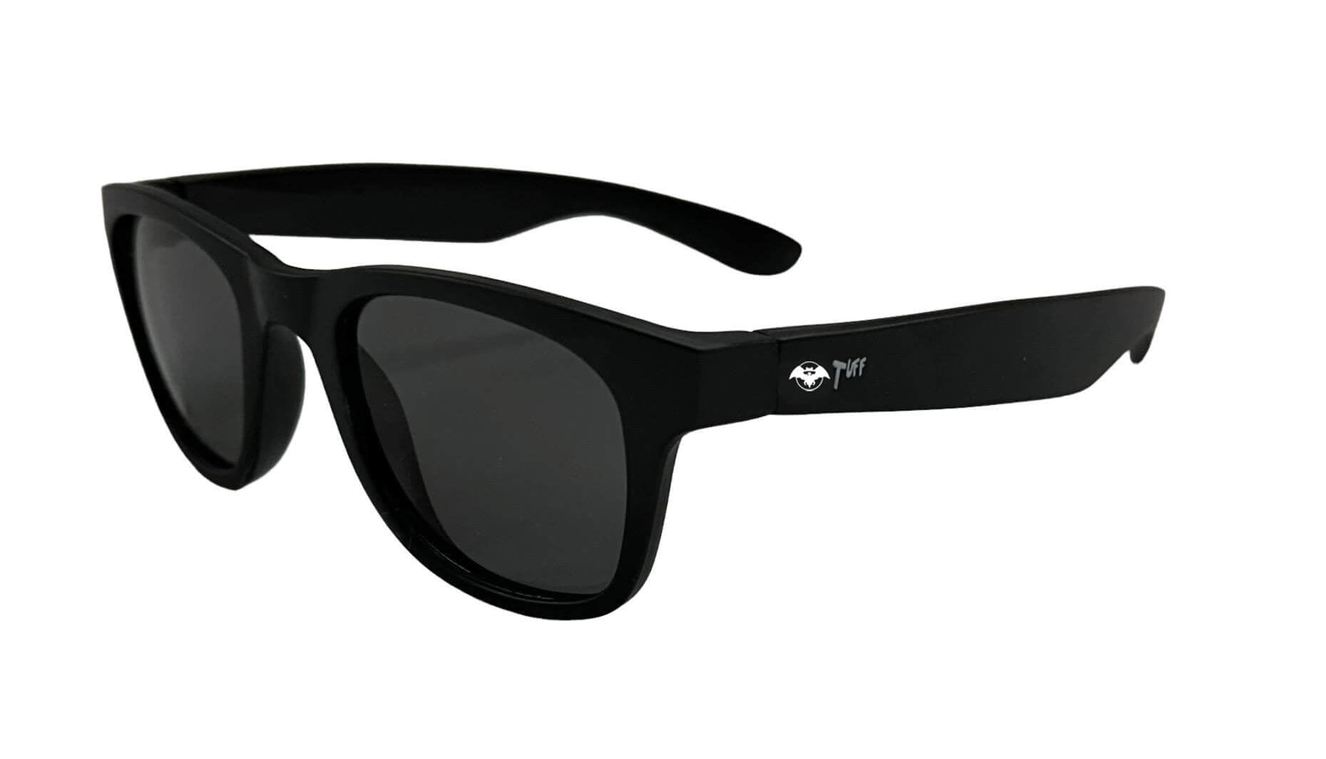 TUFF Children's Polarized Sunglasses, Unisex, Black