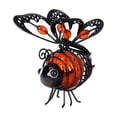 thumbnail image 1 of Solar Bee Garden Decor Metal Outdoor Lantern Sculpture with Integrated LED Light for Yard Patio Lawn Pathway Courtyard, 1 of 7