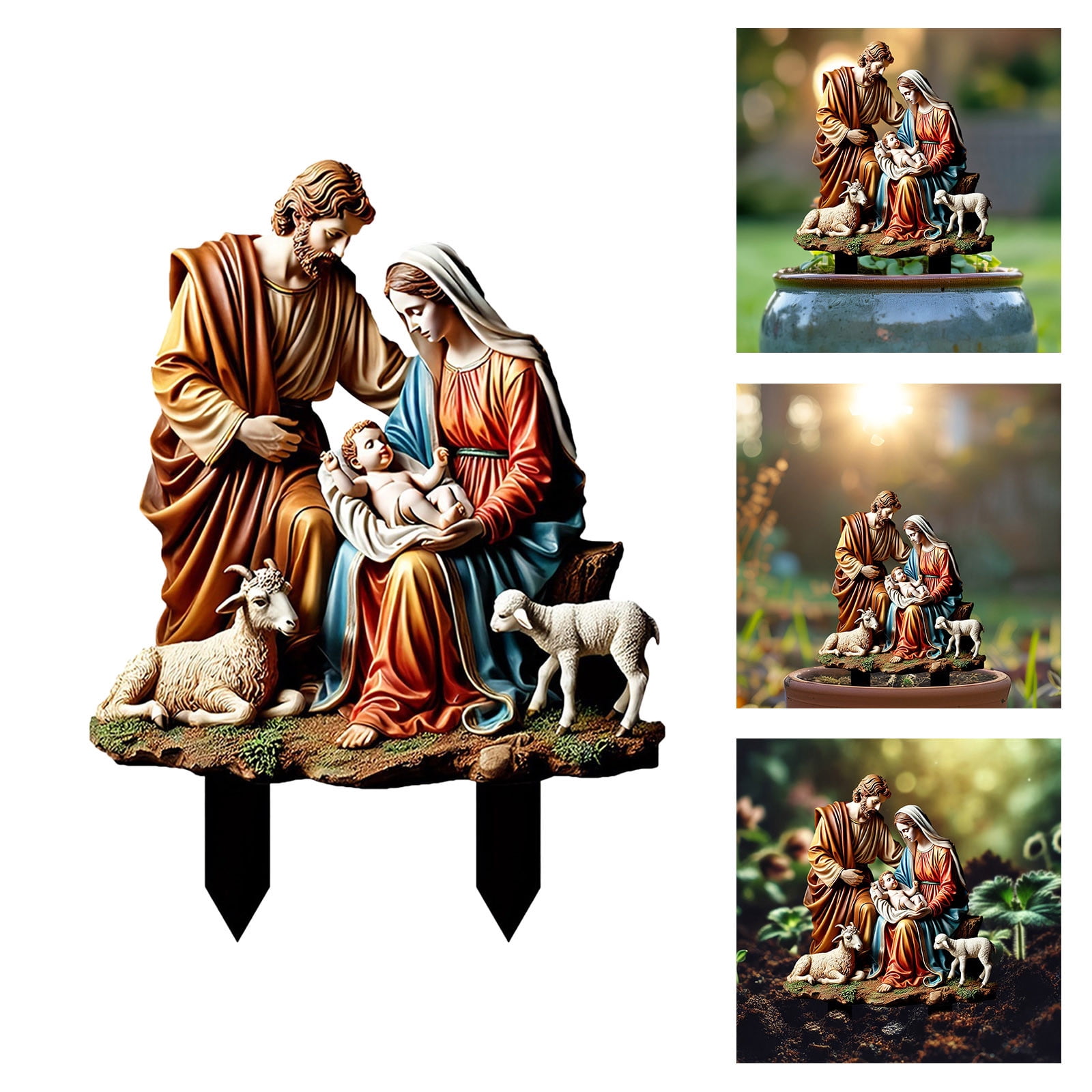 Solar for Beware of Dog Keep Closed Yard Fabric Large Numbers Solar