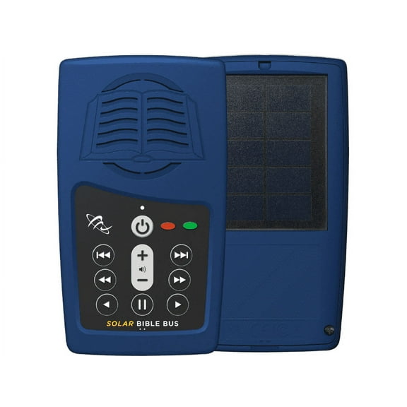 Thru The Bible with J. Vernon McGee + King James Version (KJV) MegaVoice Handheld Solar Powered Audio Bible