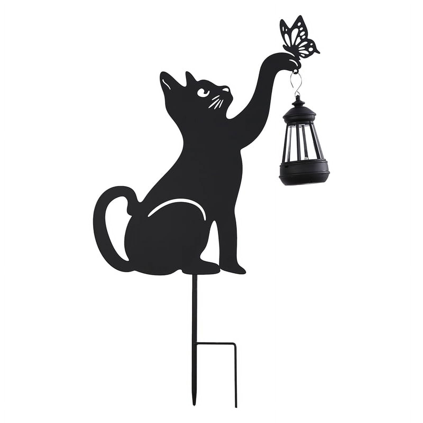 Solar Black Cats Light Solar Light Outdoor Garden Decoration