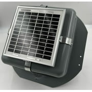 Solar Blaster Ceiling Mounted Ventilation Fan, Gray