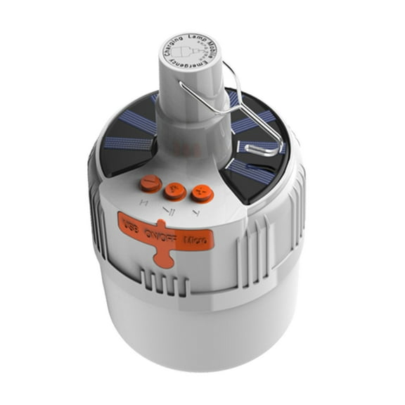 Solar Bluetooth Speaker Light With Hook, Rechargeable Battery And Music Player For Camping, Hiking, Indoor And Outdoor Use, 3.74X3.74X6.61In 0.59Lb