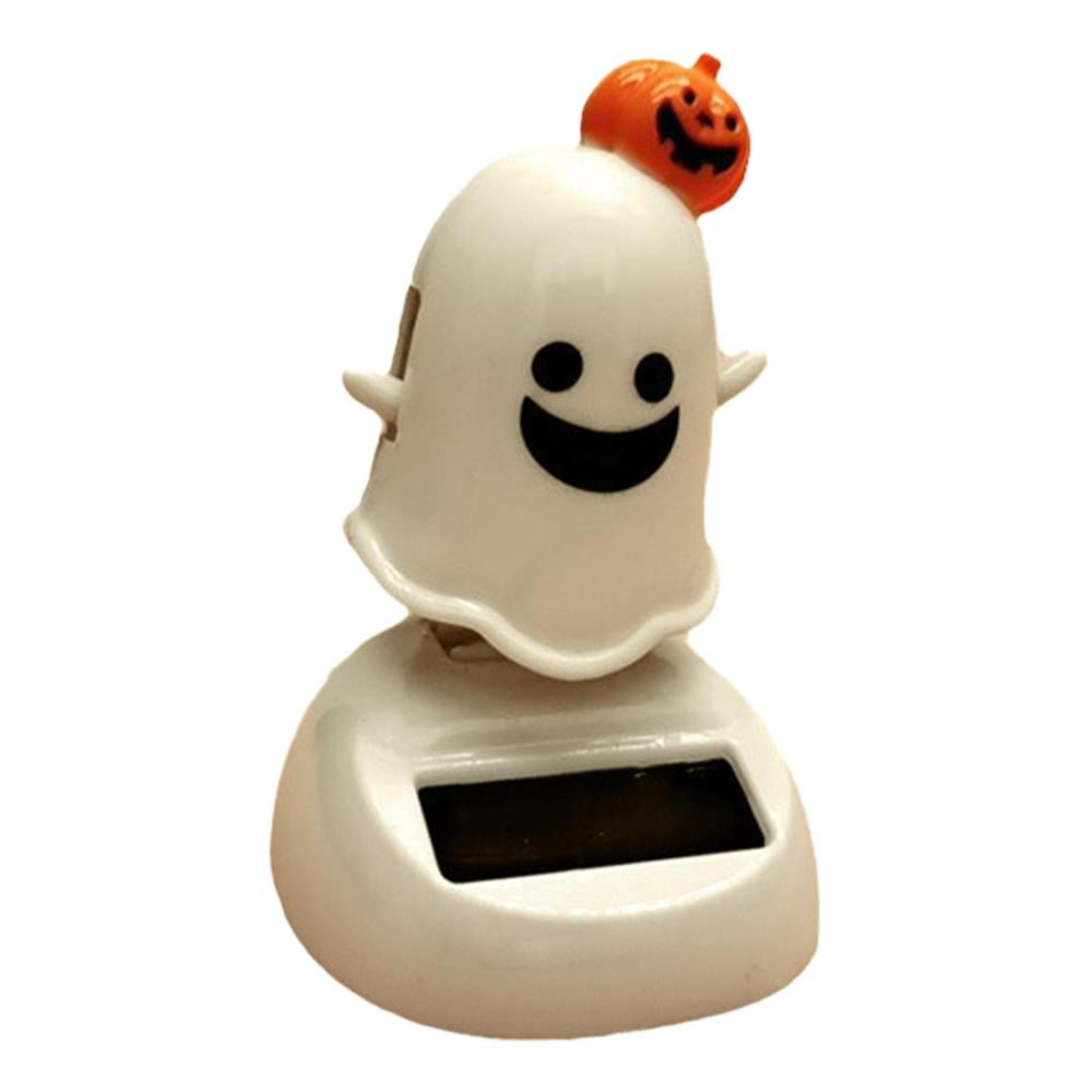 Solar Bobble Head Halloween Car Dashboard Solar Powered Dancing Ghost