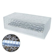 Solar Brick Lights Ice Cube Landscape Light for Garden Yard Lawn Walkway Decor