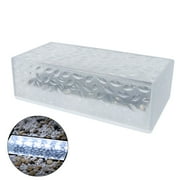 Solar Brick Lights Outdoor Waterproof Paver Landscape Light Lamp for Garden Yard Walkway Driveway Decorations