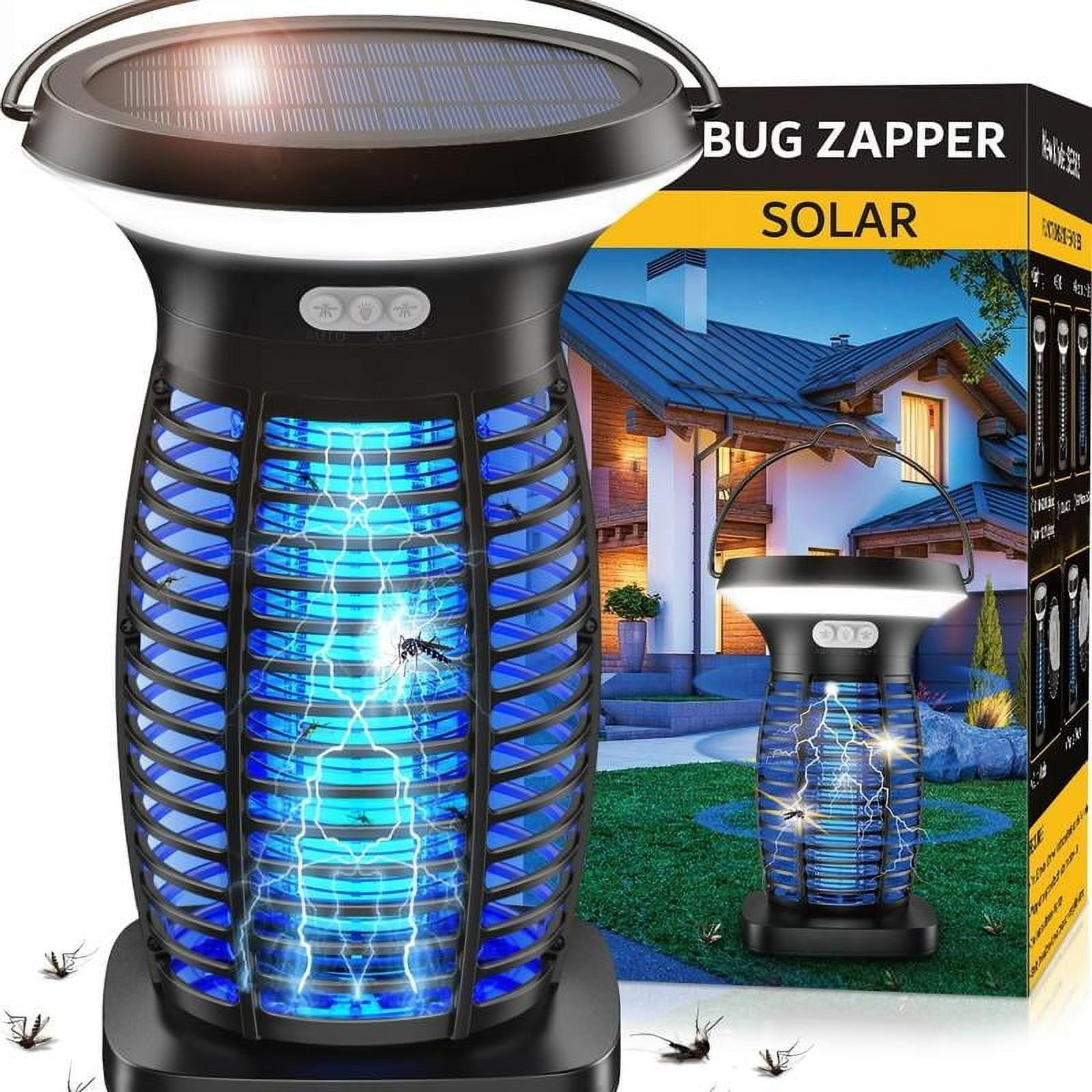 AMUFER Bug Zapper Outdoor, Electric Mosquito Zapper With 20W Power