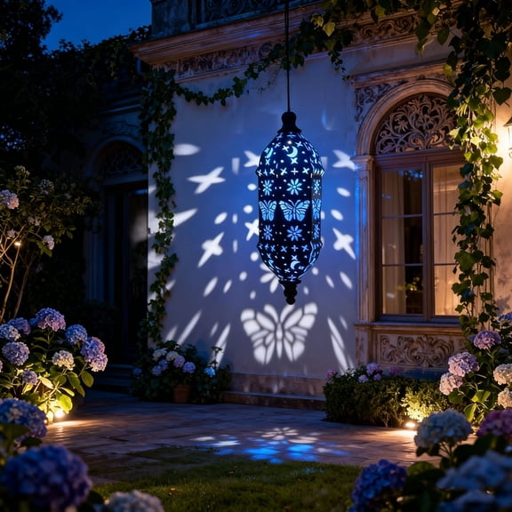 Solar Butterfly Garden Lights, IP54 Outdoor Waterproof Dreamy Firefly String Lights for Wedding Backdrop, Patio, Lawn, Yard, Balcony, Gazebo Decor, Romantic Gift for Women