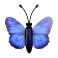 thumbnail image 1 of Solar Butterfly Lights Outdoor, Solar Garden Statues Led Landscape Lights for Patio Yard and Pathway, Weatherproof Auto On/off Set Blue, 1 of 3