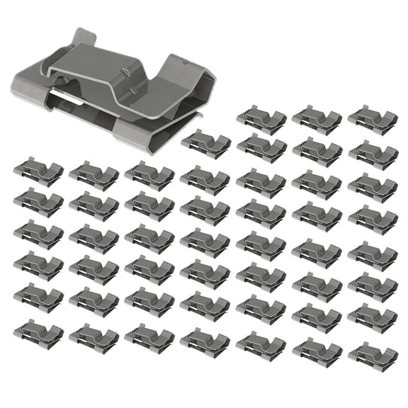Solar Cable Clips Stainless Steel Solar Pv Cable Clips Cable Holder 20/50Pcs