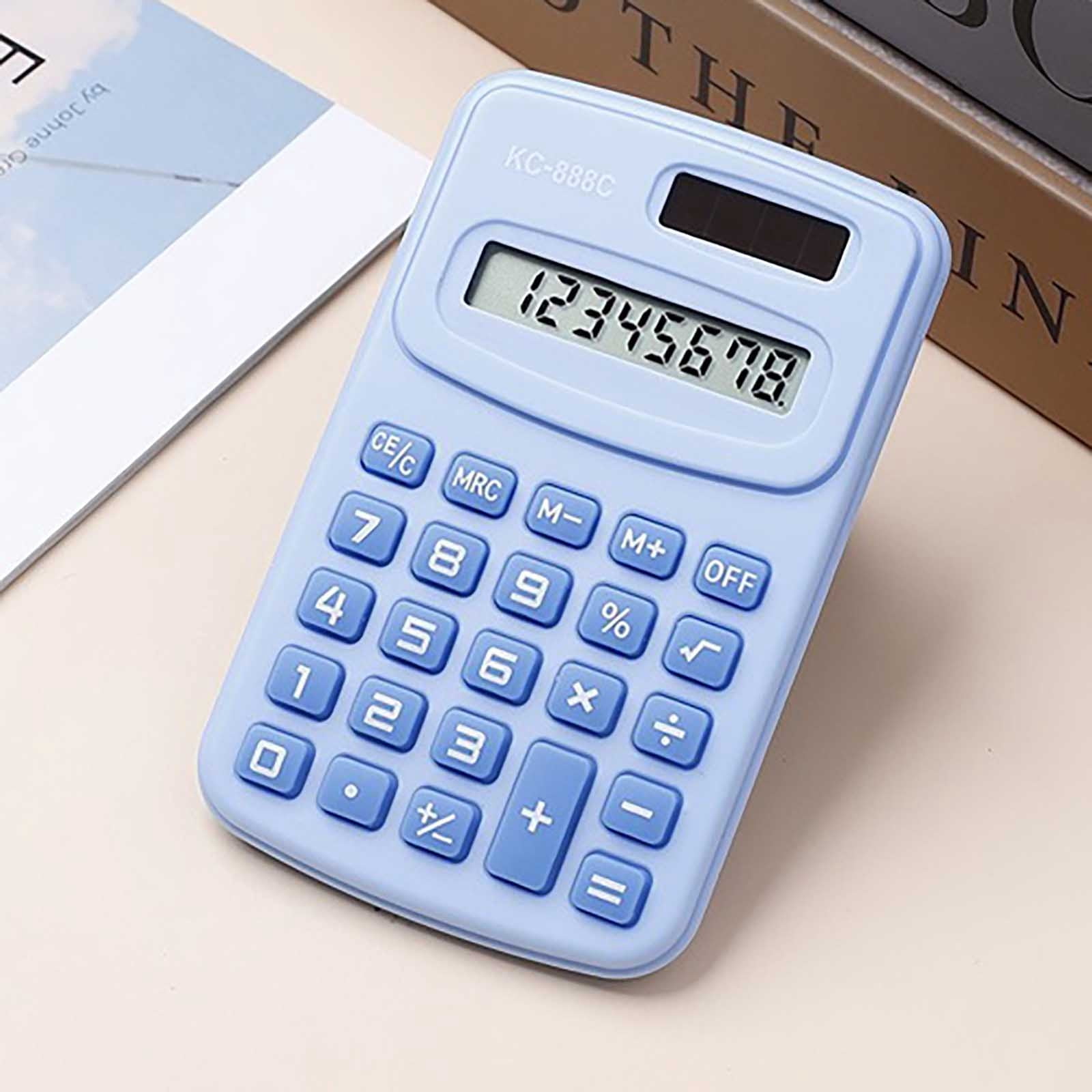 Solar Calculator Under 5 ! Yannianjz Office Calculator Portable Desktop ...