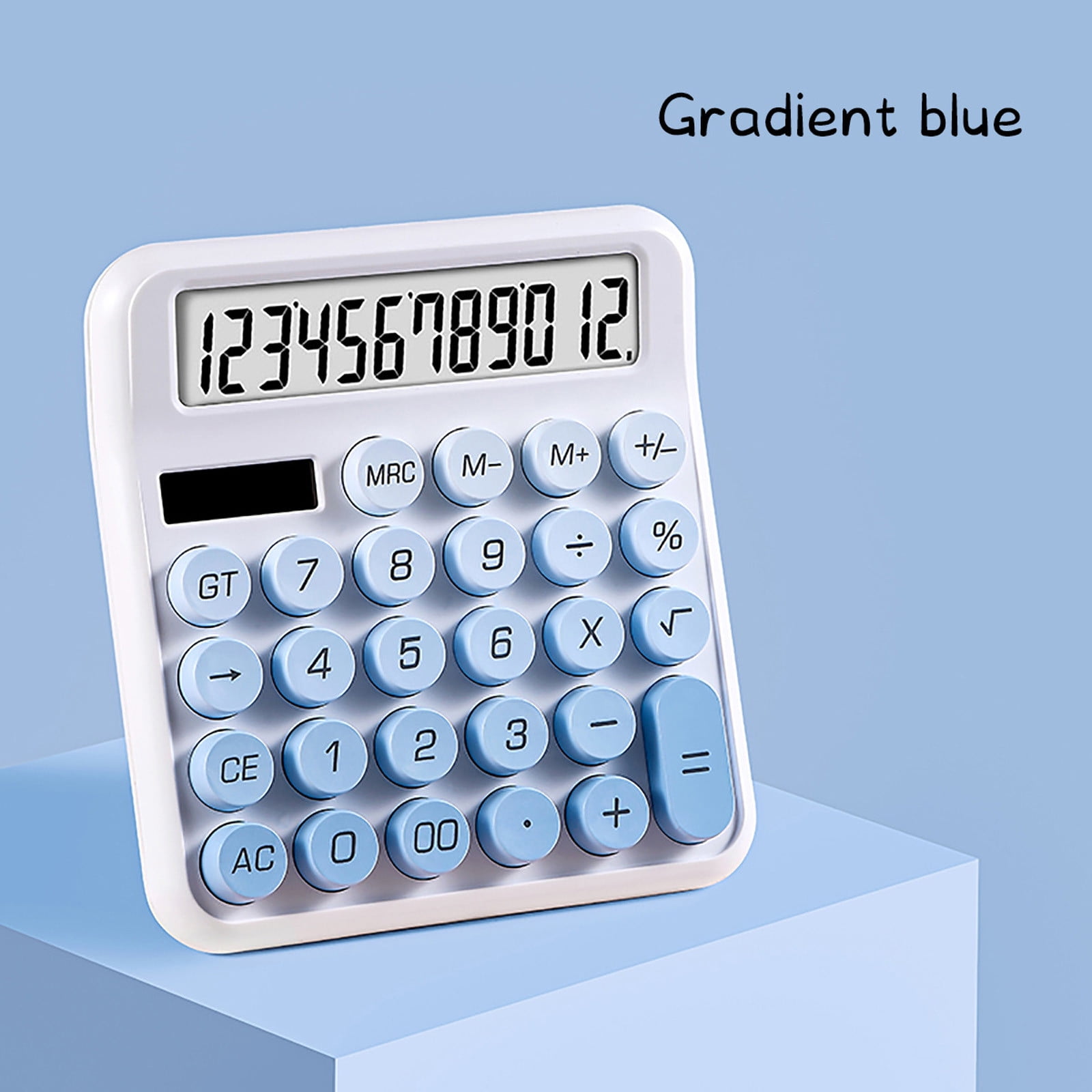 Solar Calculator High Color Dopamine 12 Bit, Mechanical Key Scientific