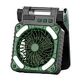 thumbnail image 1 of Solar Camping Fan with Light,7800AH Rechargeable Solar Powered Portable Fan,4 Speeds Rechargeable Battery Powered Fan for Outside with Picnic, Fishing, Travel, Worksite, 1 of 6