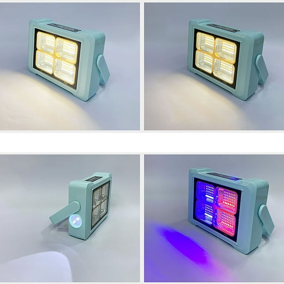 Solar Camping Light,Tent Lights for Camping String Lights,Portable Led Tent Lights,Portable Lamp Portable Work Lamp Solar Energy USBEmergency Charging Outdoor Rain Proof Camping Strong Light