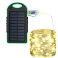 Solar Camping String Lights Outdoor Waterproof Rechargeable Light 8