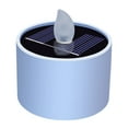 thumbnail image 1 of Solar Candle Lights Outdoor Waterproof - 1 Pack Rechargeable Flickering Tea Lights Solar Powered Reusable LED Candles Flameless Lamp Nightlights for Lanterns Garden Camping Home Decor, 2.12x2.08in, 1 of 7