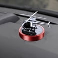 thumbnail image 1 of Solar Car Air Decoration Shaped Design Rotation Small Auto Interior Ornament for Car Vehicles Home Desk Ornament Red, 1 of 8