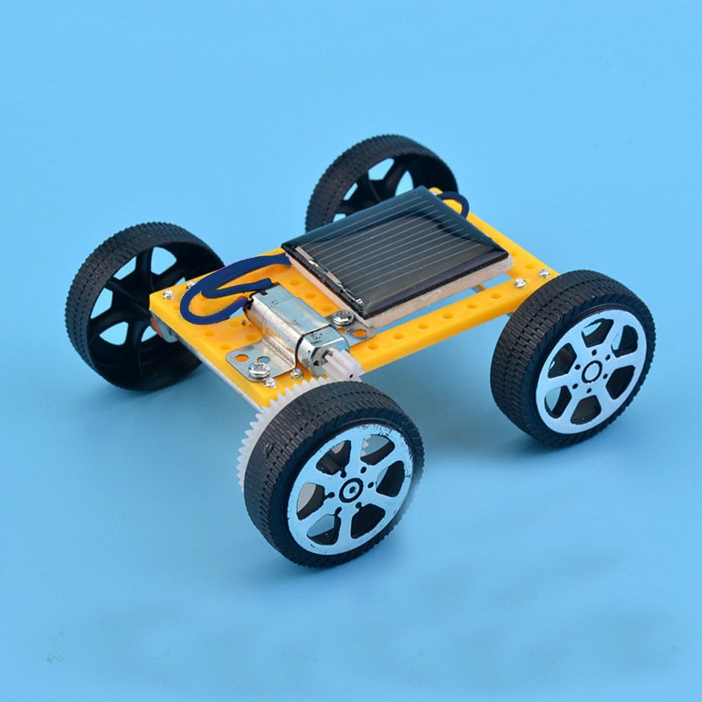 Solar Car DIY Toy Set Solar Powered Car Kit Educational Science for Kid ...