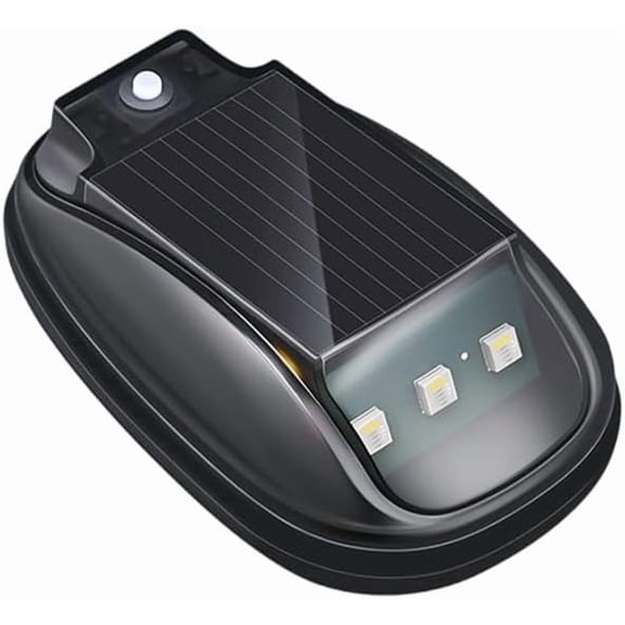 Solar Car Roof RGB Strobe Light, No Drill Solar Powered Cab Lights with Remote Control Waterproof, for Truck Suv Rvs Jeep Pickup