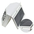 thumbnail image 1 of LEDMOMO White ABS Solar Powered Car Window Fan for Cooling and Exhaust, 1 of 1