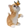 thumbnail image 1 of Solar Cat Butterfly Statue Cute Small Animal Decoration Outdoor Garden Ornament Decor Accessories Solar Butterfly Light Figurines For Home Office Patio Yard Lawn, 1 of 9