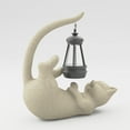 thumbnail image 1 of Zotabe 9.53 Inch Cat Garden Statue, Weatherproof, 1 of 6