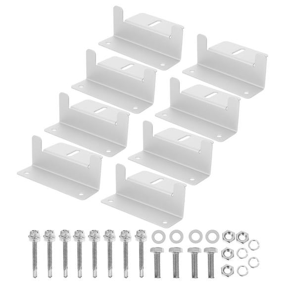 TABLZONE Aluminum Alloy Solar Panel Mounting Bracket, Lightweight and Easy to Install, Outdoor Use, 1 Set, and Weather Resistant