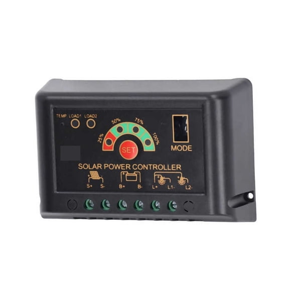Solar Charge Controller 15A Solar Panel Charging Regulator For New Energy Generation System 12V 24V ,Stable & Reliable