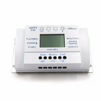 Solar Charge Controller 40A With 2m Remote Control LCD 12V 24V Car Solar Charger Regulator Dual 5V USB Output Charge Regulator Inverter ,Easy to Use