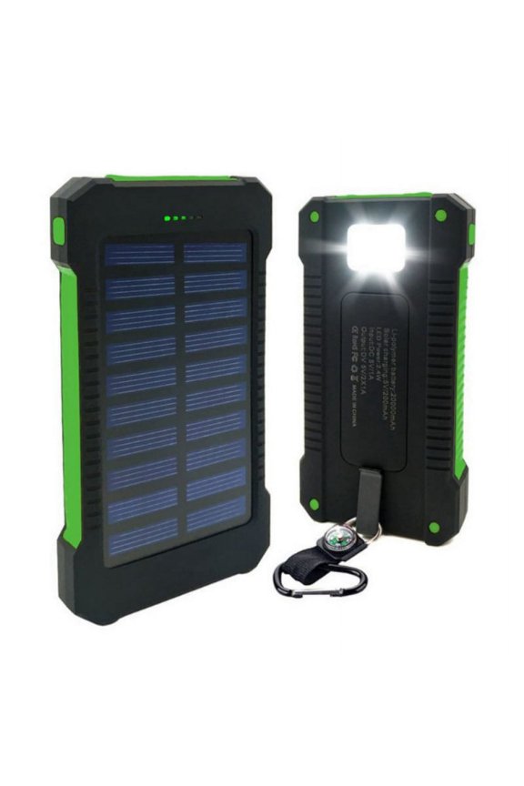 Solar Charger 50000mAh Portable Power Bank with LED Light Waterproof Phone Charger Compatible with Smart Phones,Pad,Android,Camera