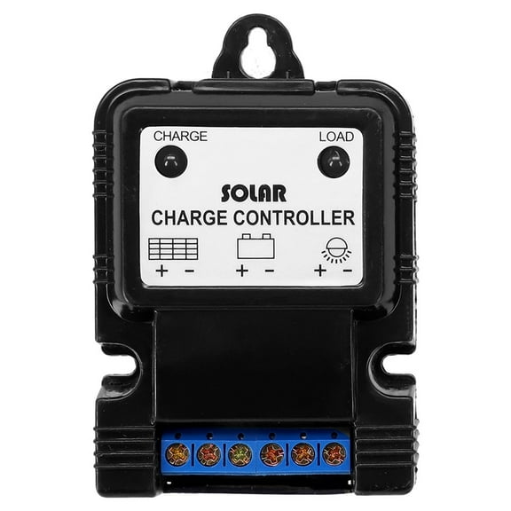Solar Charger Controller for PWM Solar Charge Controller 6V/12V 3A for Panel Battery USB Regulator with Overload Protection and Three Modes