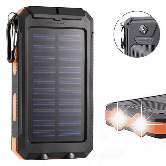 Solar Charger Power Bank Fast Charging,20000mAh Portable Solar Phone