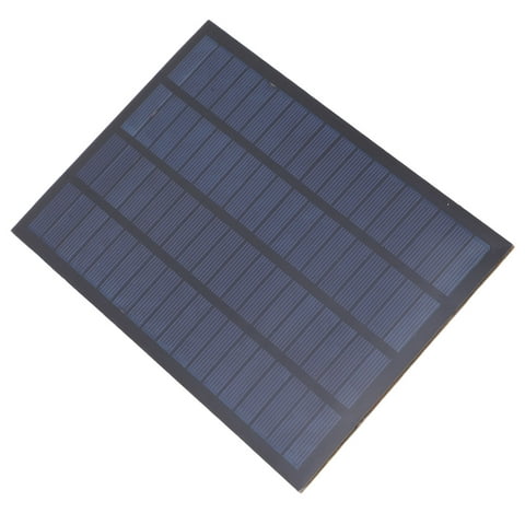 Solar Charging Board, Portable Polysilicon Lightweight Easy To Install Solar Panel Module 2.5W 18V  For Solar Garden Lighting