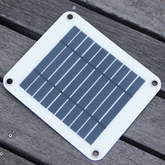 Solar Charging Board with USB Output 5W Solar Panel for Outdoor Enthusiasts