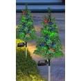 thumbnail image 1 of Solar Christmas Pathway Lights for Outdoor Decorations,Outside Christmas Tree Stake Lights,Waterproof Xmas Garden Stake Lights Patio Yard Garden Lawn Holiday Decor, 1 of 8