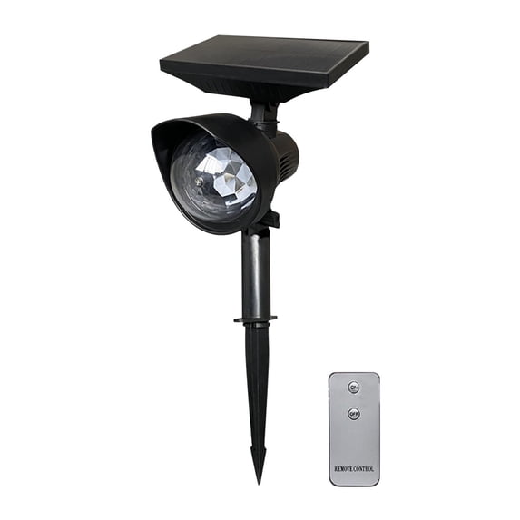 Solar Christmas Projector Lights With Remote Control, IP65 Waterproof Outdoor LED Projector for Yard Holiday Party Decoration