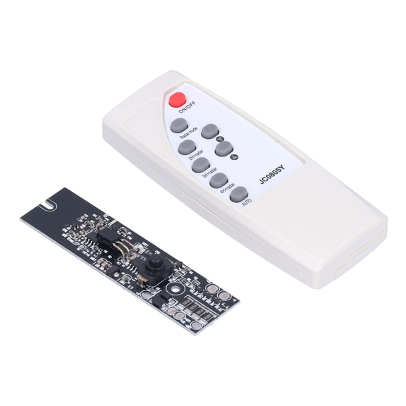 Solar Circuit Board Controller Module with Radar Human Body Induction and Remote Control (2.8V-3.3V, 5V-6V Input, 5-10m Sensing Range)
