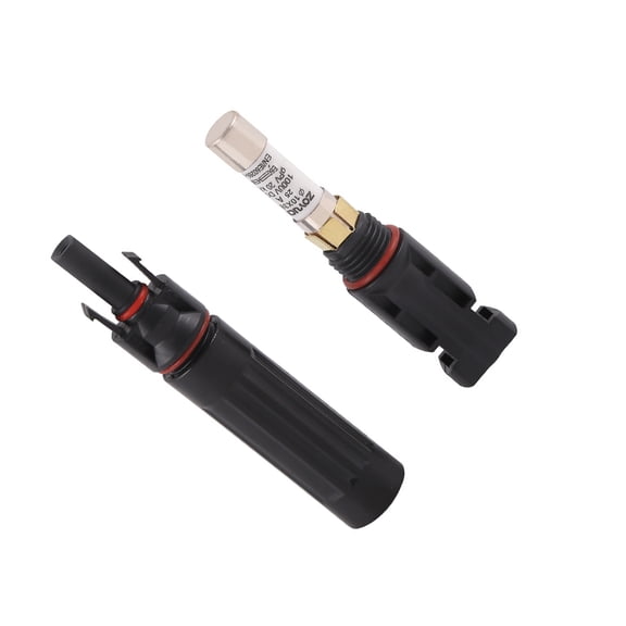 Solar Circuits Protector with Integrated Fuses Technology Strong Plastic Housing Easy to Use for Energy Systems